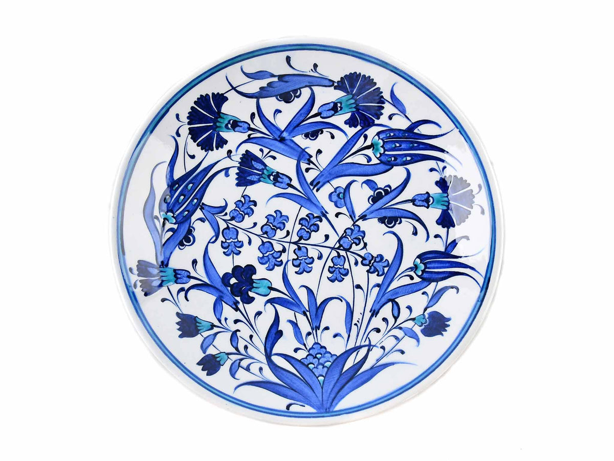 18 cm Turkish Plate Blue Iznik Collection Ceramic Sydney Grand Bazaar 6