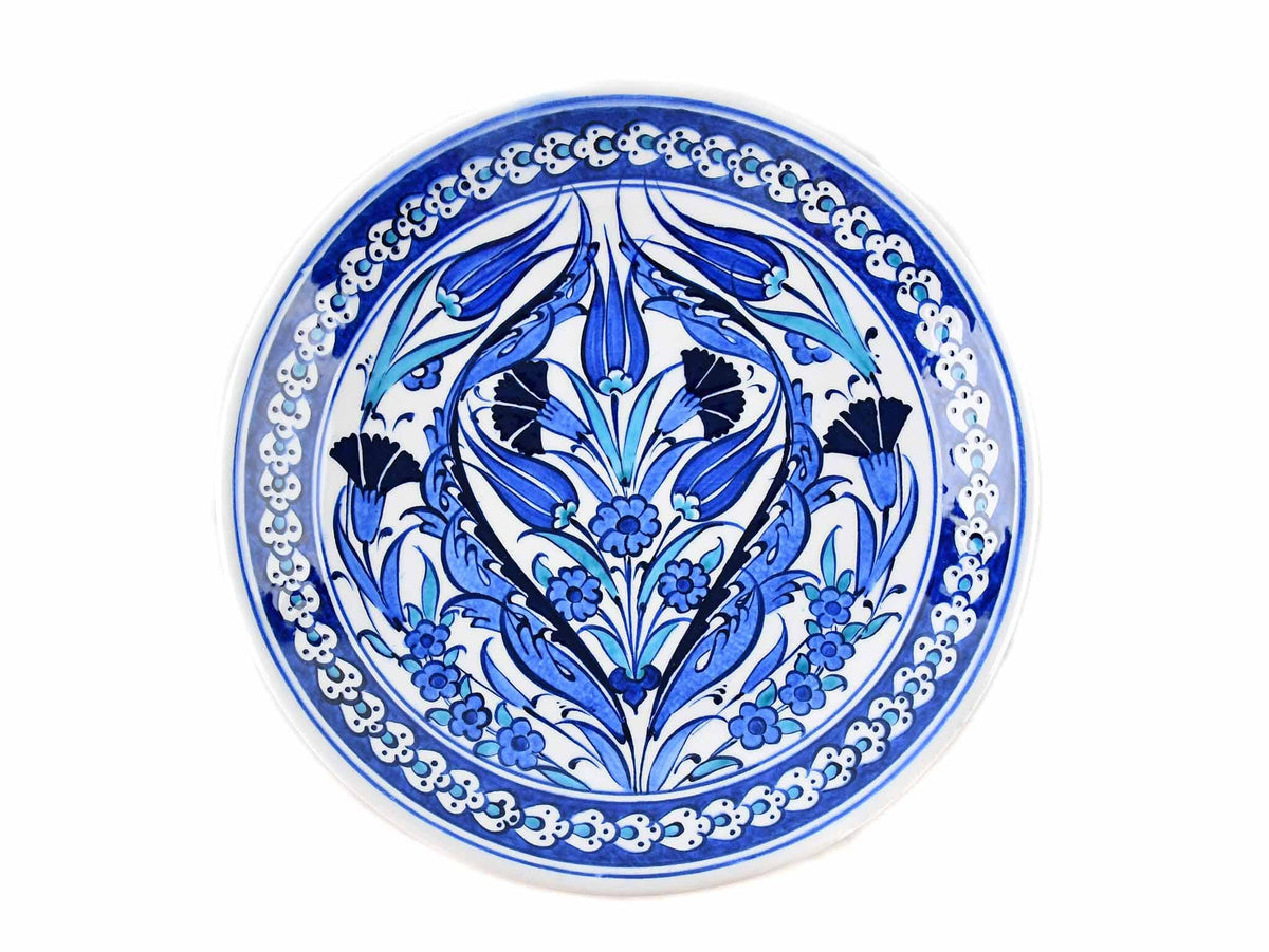 18 cm Turkish Plate Blue Iznik Collection Ceramic Sydney Grand Bazaar 17