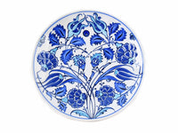 18 cm Turkish Plate Blue Iznik Collection Ceramic Sydney Grand Bazaar 7