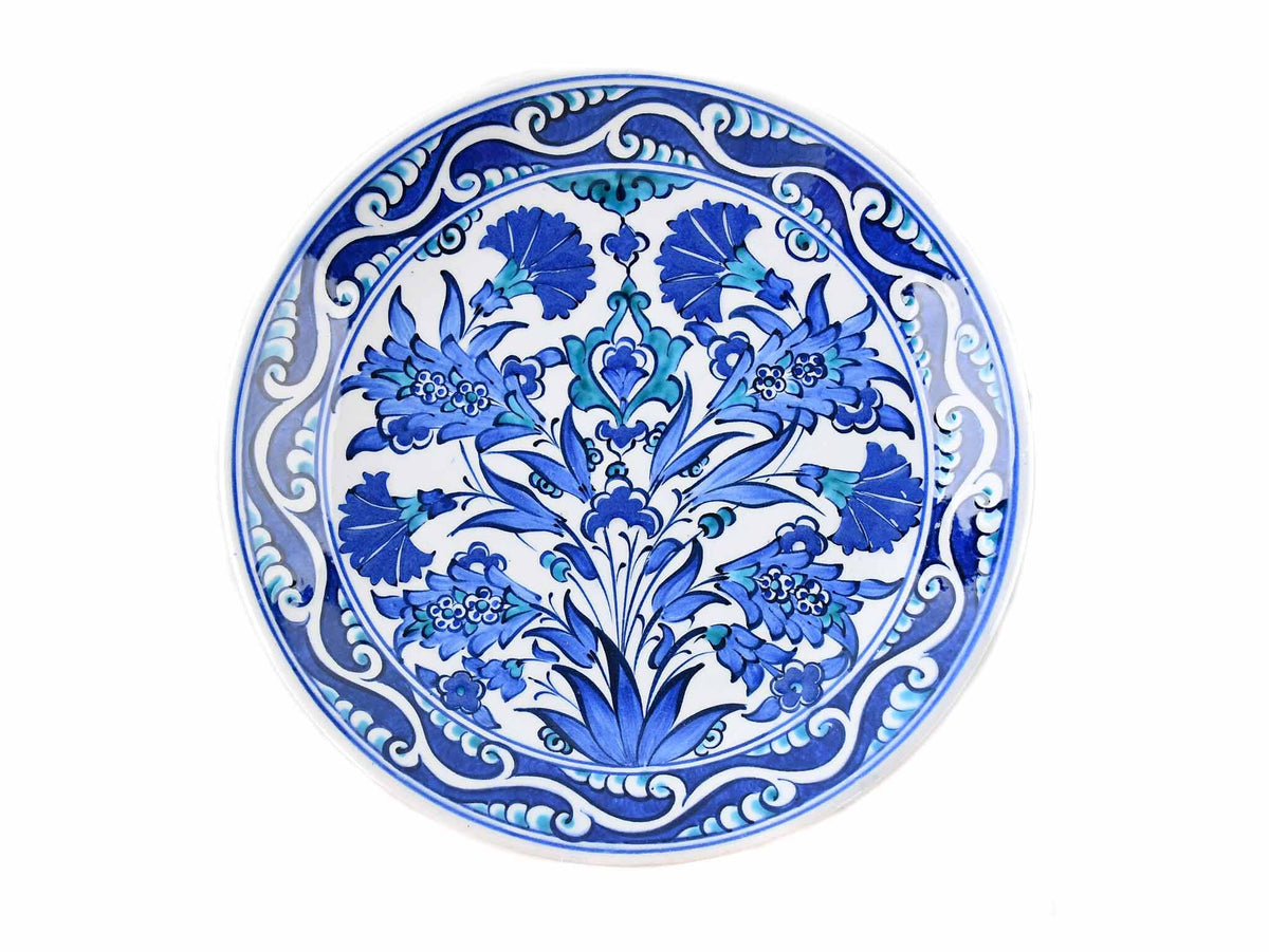 18 cm Turkish Plate Blue Iznik Collection Ceramic Sydney Grand Bazaar 9