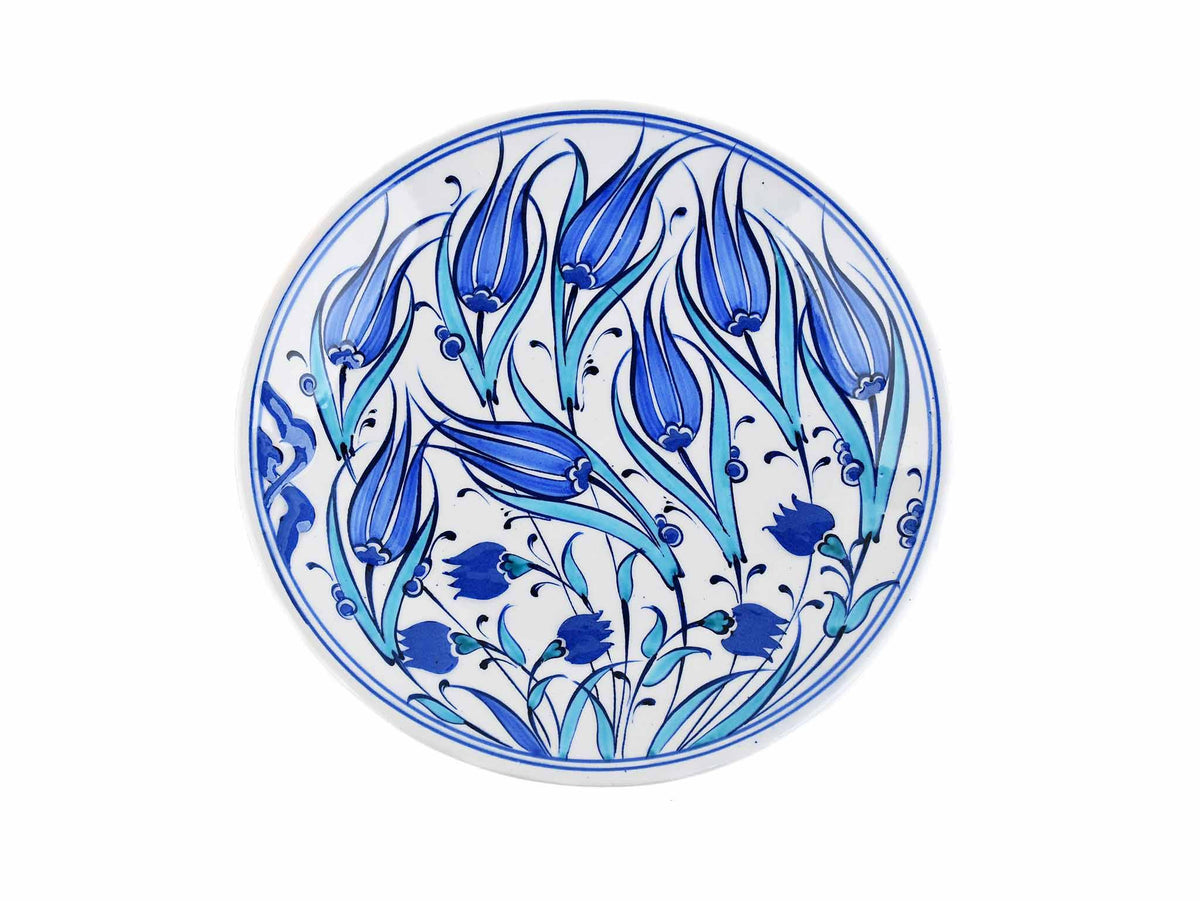 18 cm Turkish Plate Blue Iznik Collection Ceramic Sydney Grand Bazaar 5