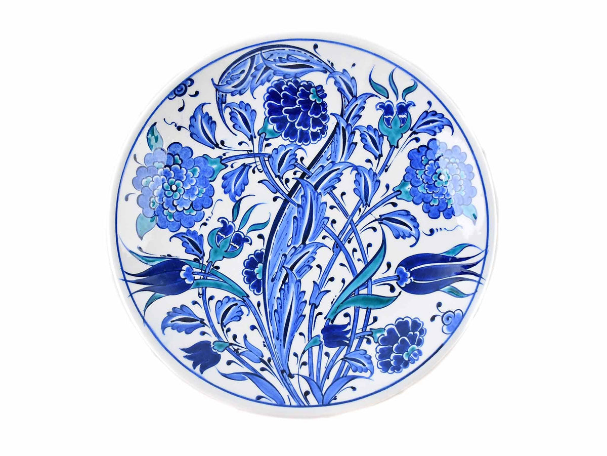 18 cm Turkish Plate Blue Iznik Collection Ceramic Sydney Grand Bazaar 2