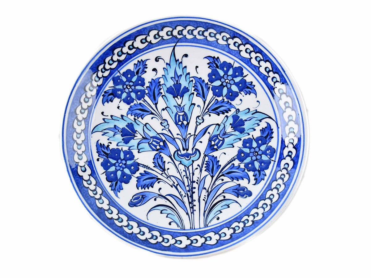 18 cm Turkish Plate Blue Iznik Collection Ceramic Sydney Grand Bazaar 16