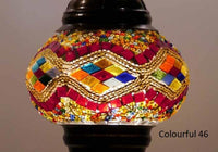 Turkish Mosaic Glass Shade Patterns and Colours