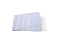 Turkish Towel Classic Striped Baby Blue