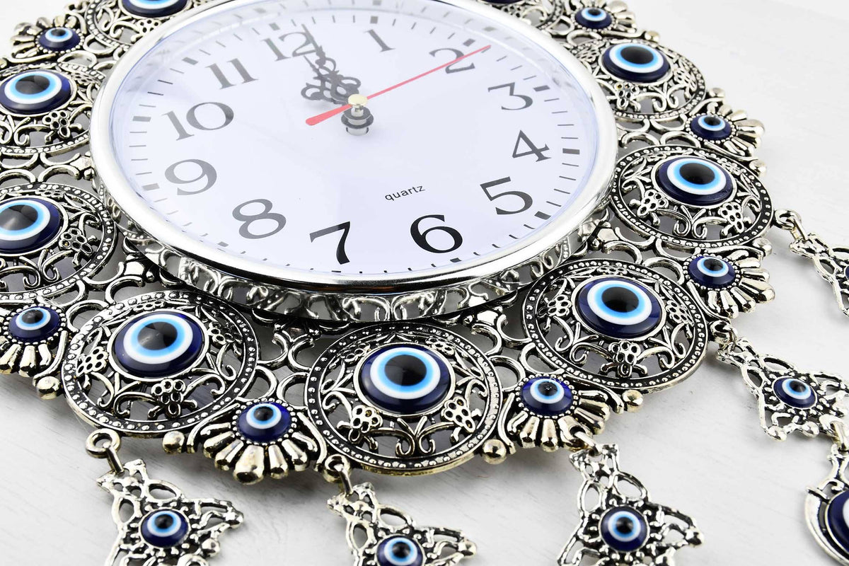 Evil Eye Wall Clock Extra Large Plain Design Evil Eye Sydney Grand Bazaar