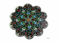 Turkish Ceramic Trivet Dantel Collection Green Ceramic Sydney Grand Bazaar 2