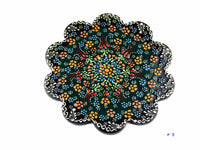 Turkish Ceramic Trivet Dantel Collection Green Ceramic Sydney Grand Bazaar 3