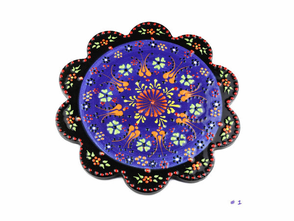 Turkish Ceramic Trivet Dantel Collection Purple Ceramic Sydney Grand Bazaar 1