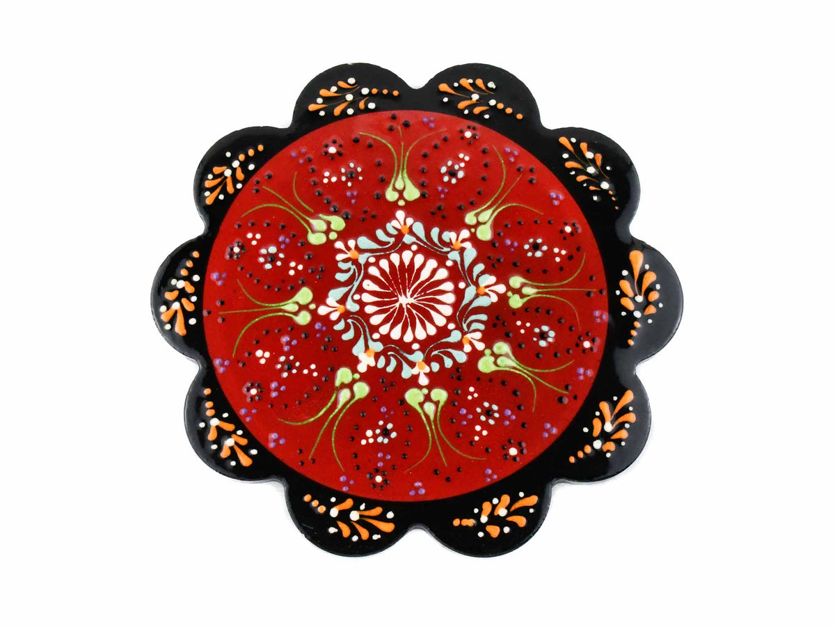 Turkish Ceramic Trivet Dantel Collection Red Ceramic Sydney Grand Bazaar 10