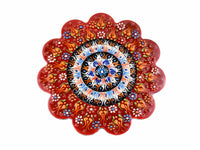 Turkish Ceramic Trivet Dantel Collection Red Ceramic Sydney Grand Bazaar 1