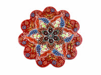 Turkish Ceramic Trivet Dantel Collection Red Ceramic Sydney Grand Bazaar 3