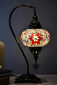 Turkish Lamp Multicoloured Red Purple Star Lighting Sydney Grand Bazaar