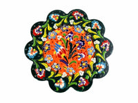 Turkish Trivet Flower Collection Two Tone Green Ceramic Sydney Grand Bazaar 7