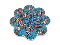 Turkish Trivet Traditional Iznik Design 17 Ceramic Sydney Grand Bazaar