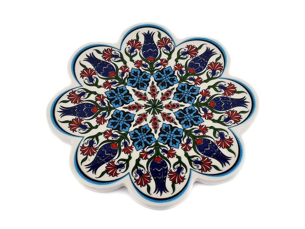 Turkish Trivet Traditional Iznik Design 31 Ceramic Sydney Grand Bazaar