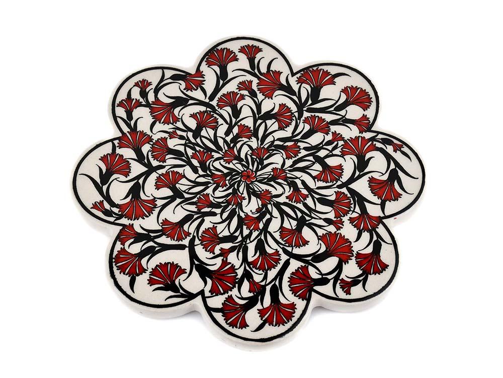 Turkish Trivet Traditional Iznik Design 37 Ceramic Sydney Grand Bazaar