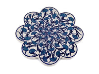 Turkish Trivet Traditional Iznik Design 39 Ceramic Sydney Grand Bazaar