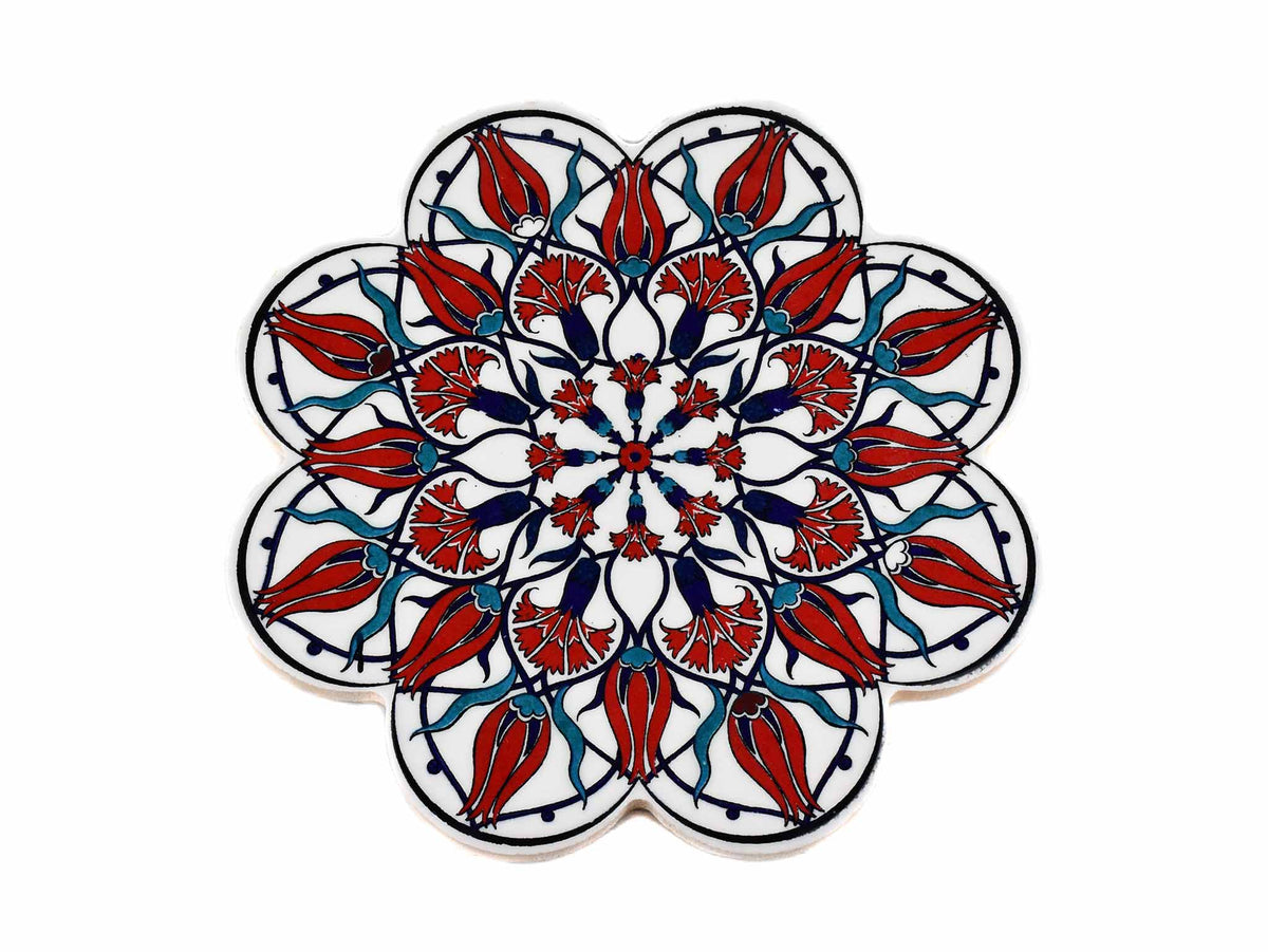 Turkish Trivet Traditional Iznik Design 64 Ceramic Sydney Grand Bazaar
