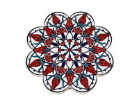 Turkish Trivet Traditional Iznik Design 64 Ceramic Sydney Grand Bazaar