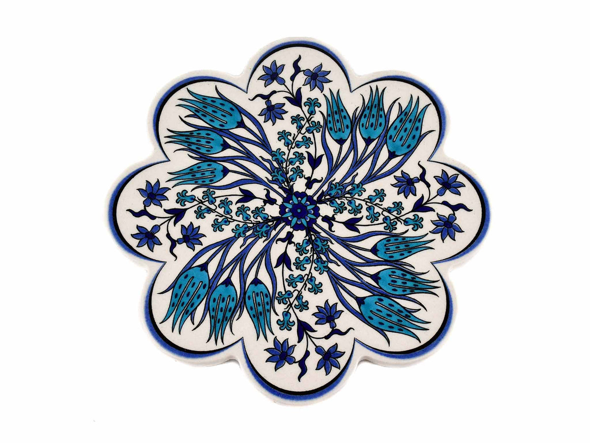 Turkish Trivet Traditional Iznik Design 65 Ceramic Sydney Grand Bazaar