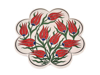 Turkish Trivet Traditional Iznik Design 71 Ceramic Sydney Grand Bazaar