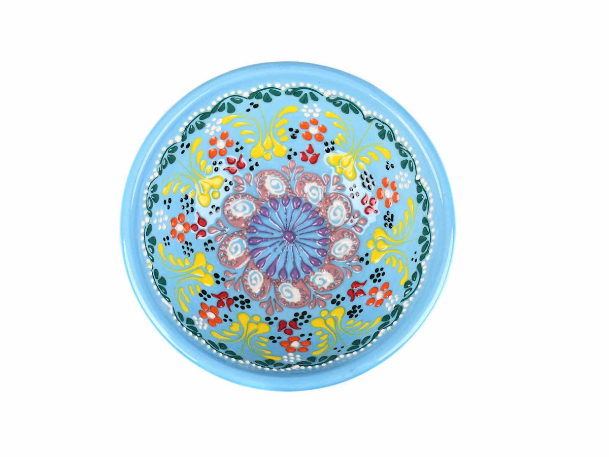 10 cm Turkish Bowls Dantel Collection Light Blue Ceramic Sydney Grand Bazaar 15 