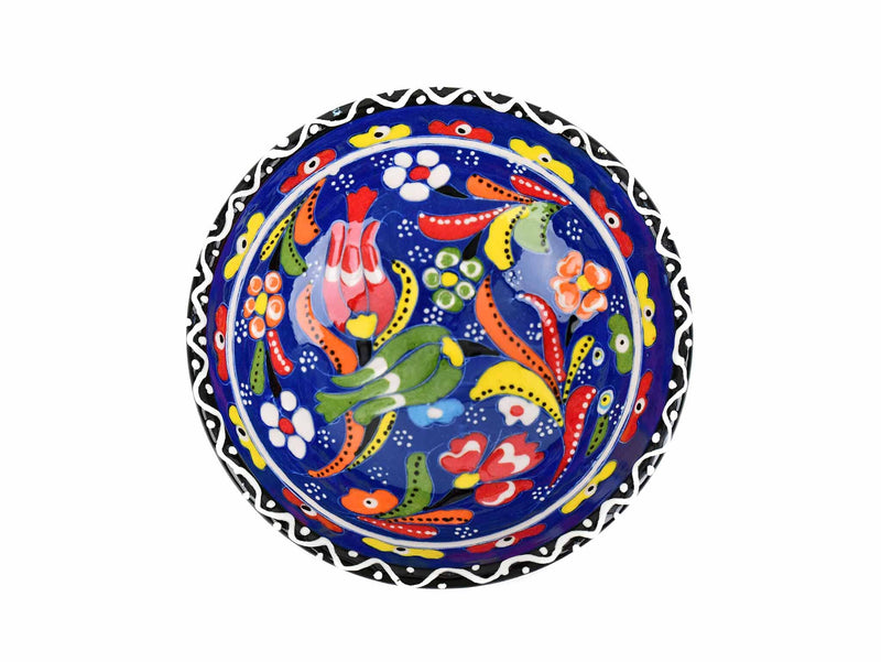 10 cm Turkish Bowls Flower Collection Blue Ceramic Sydney Grand Bazaar 14 