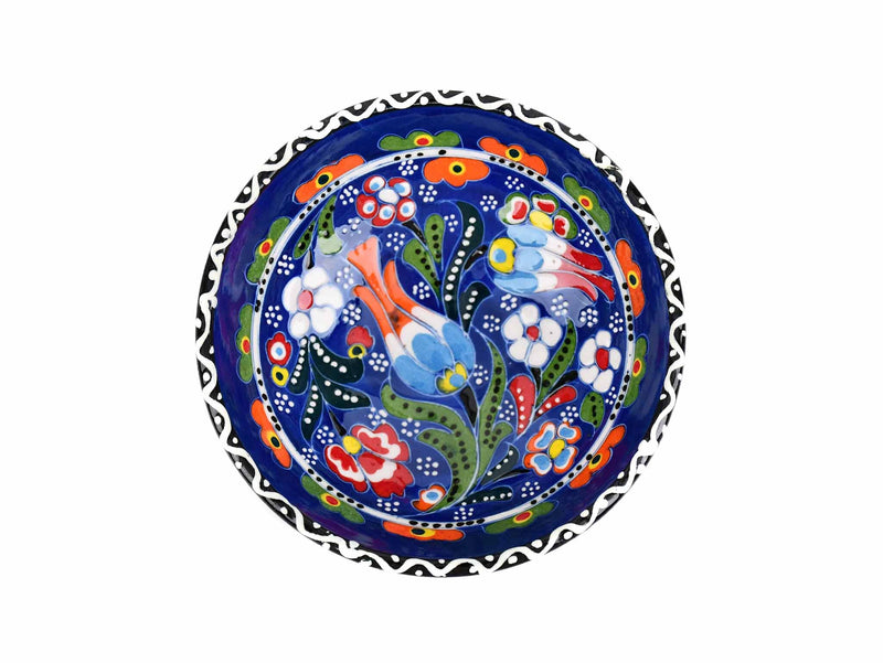10 cm Turkish Bowls Flower Collection Blue Ceramic Sydney Grand Bazaar 4 