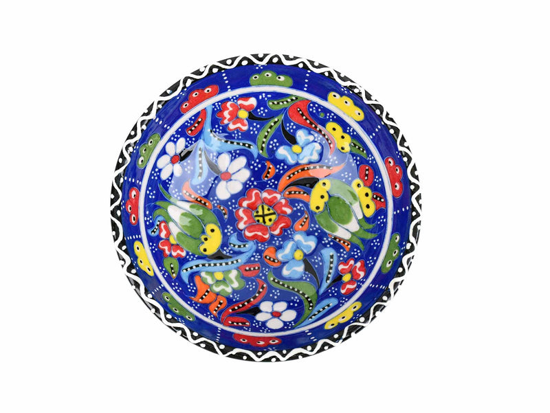 10 cm Turkish Bowls Flower Collection Blue Ceramic Sydney Grand Bazaar 11 