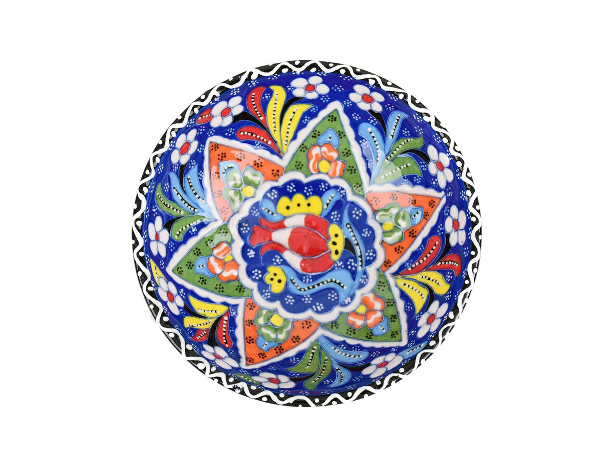 10 cm Turkish Bowls Flower Collection Blue Ceramic Sydney Grand Bazaar 9 