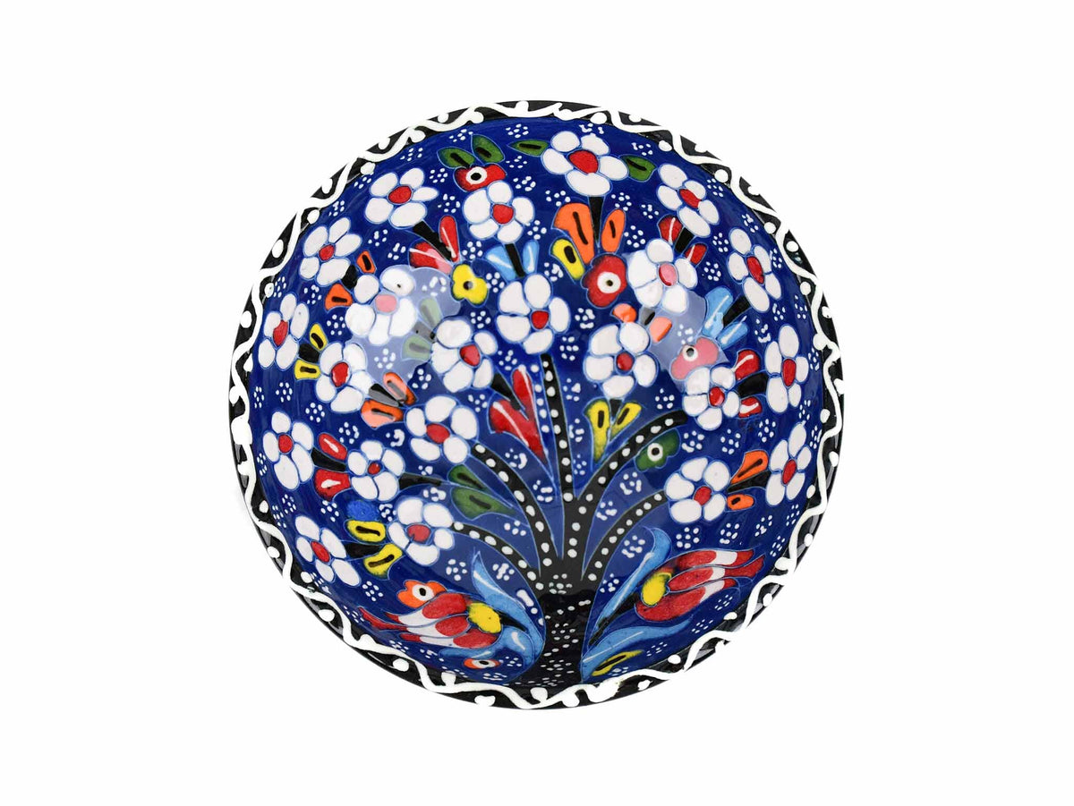 10 cm Turkish Bowls Flower Collection Blue Ceramic Sydney Grand Bazaar 2 