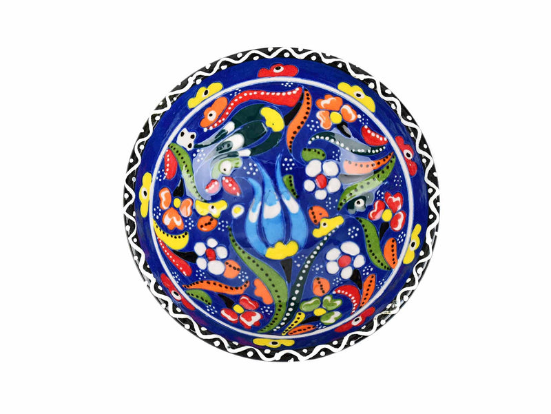 10 cm Turkish Bowls Flower Collection Blue Ceramic Sydney Grand Bazaar 15 