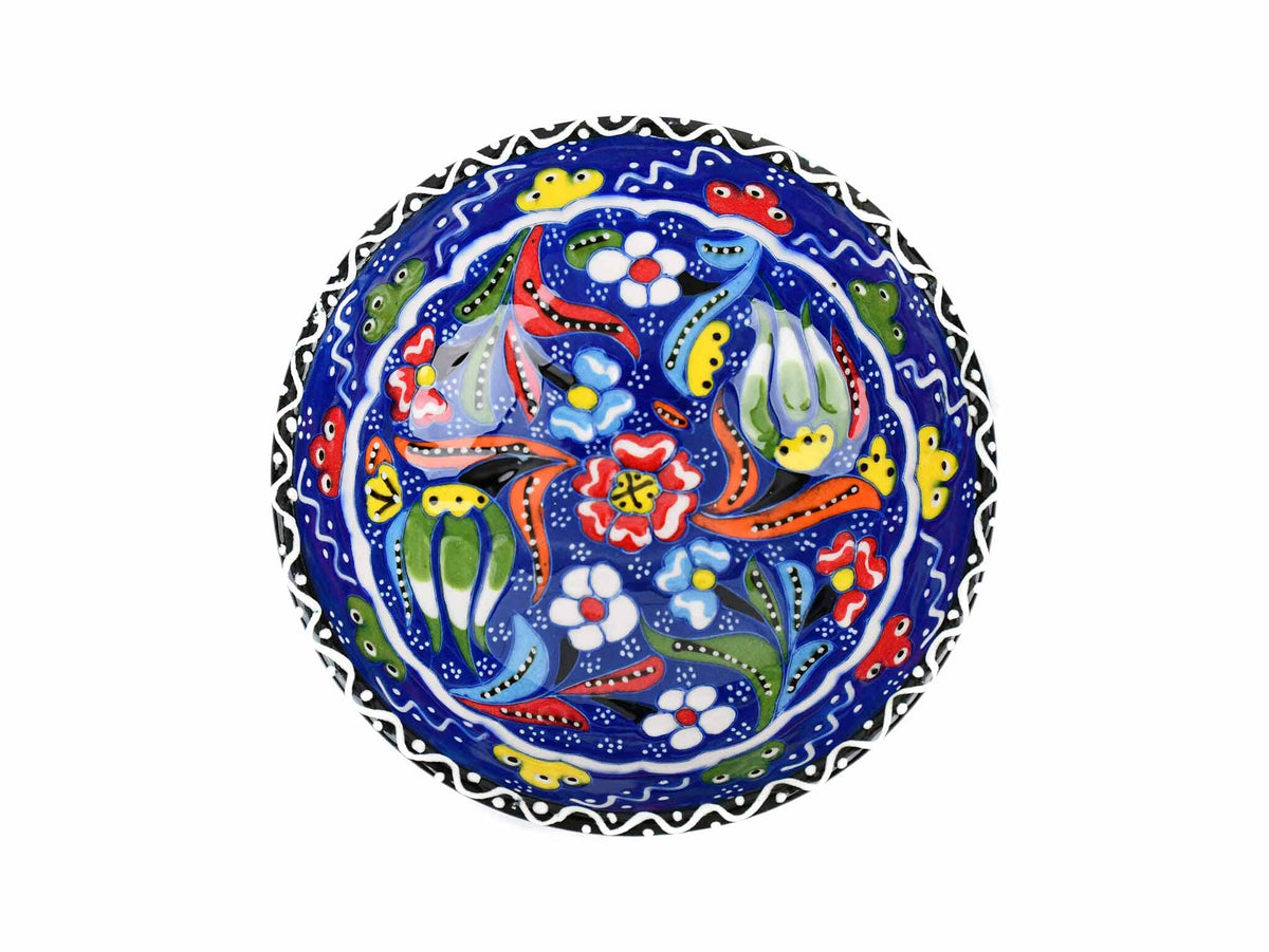 10 cm Turkish Bowls Flower Collection Blue Ceramic Sydney Grand Bazaar 3 