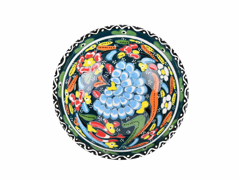 10 cm Turkish Bowls Flower Collection Green Ceramic Sydney Grand Bazaar 3 