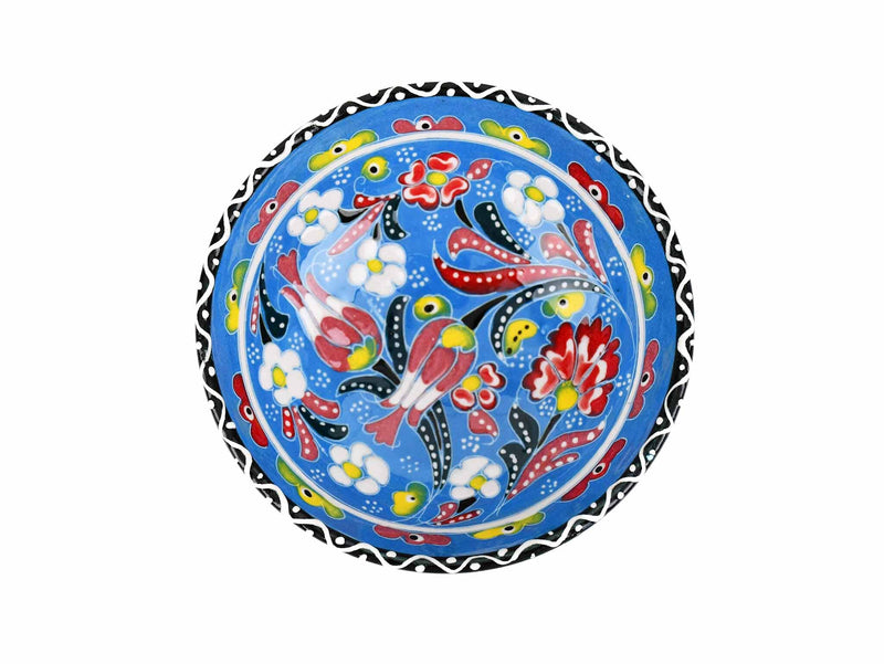 10 cm Turkish Bowls Flower Collection Light Blue Ceramic Sydney Grand Bazaar 9 