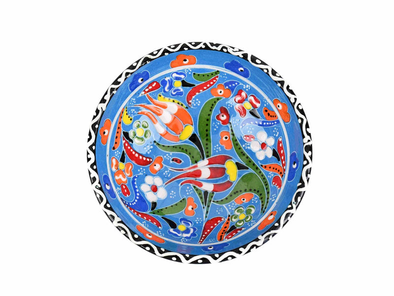 10 cm Turkish Bowls Flower Collection Light Blue Ceramic Sydney Grand Bazaar 2 