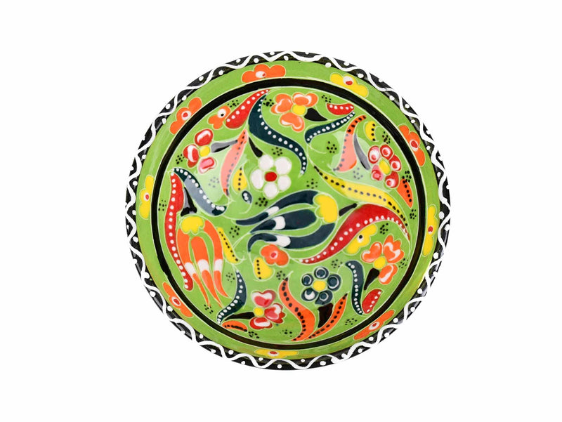 10 cm Turkish Bowls Flower Collection Light Green Ceramic Sydney Grand Bazaar 3 