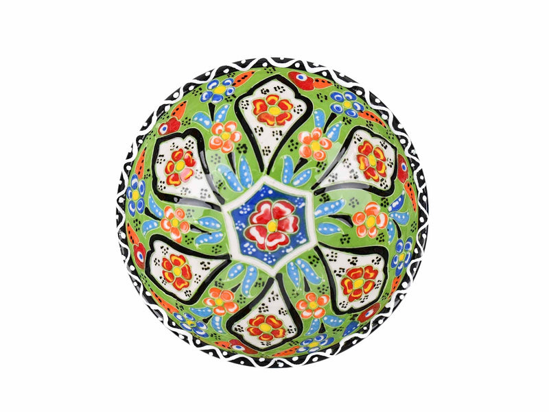 10 cm Turkish Bowls Flower Collection Light Green Ceramic Sydney Grand Bazaar 7 
