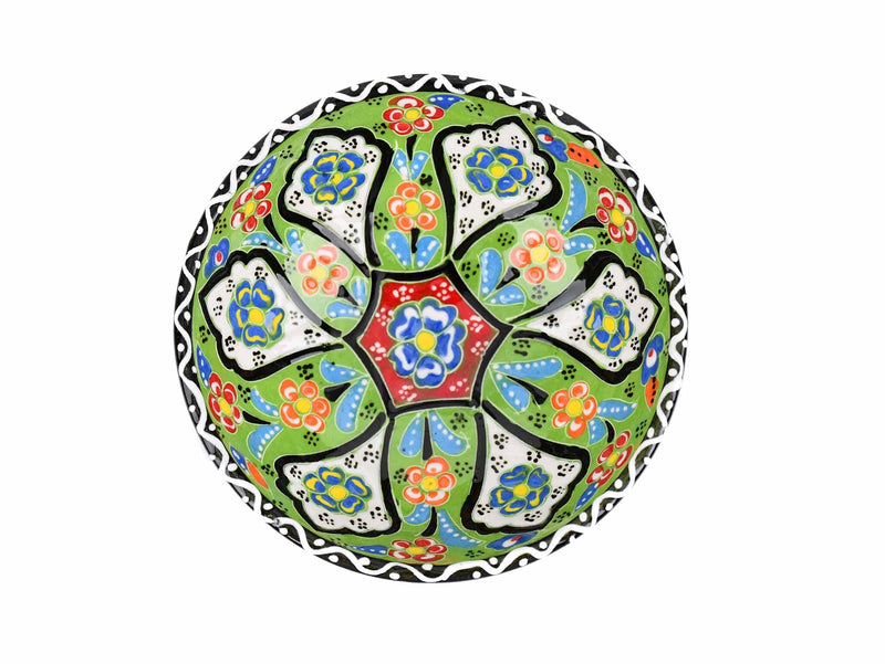 10 cm Turkish Bowls Flower Collection Light Green Ceramic Sydney Grand Bazaar 12 