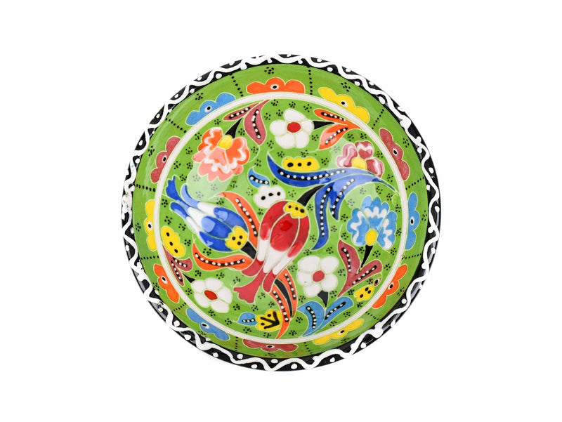 10 cm Turkish Bowls Flower Collection Light Green Ceramic Sydney Grand Bazaar 15 