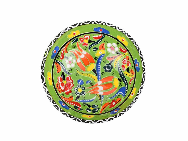 10 cm Turkish Bowls Flower Collection Light Green Ceramic Sydney Grand Bazaar 8 