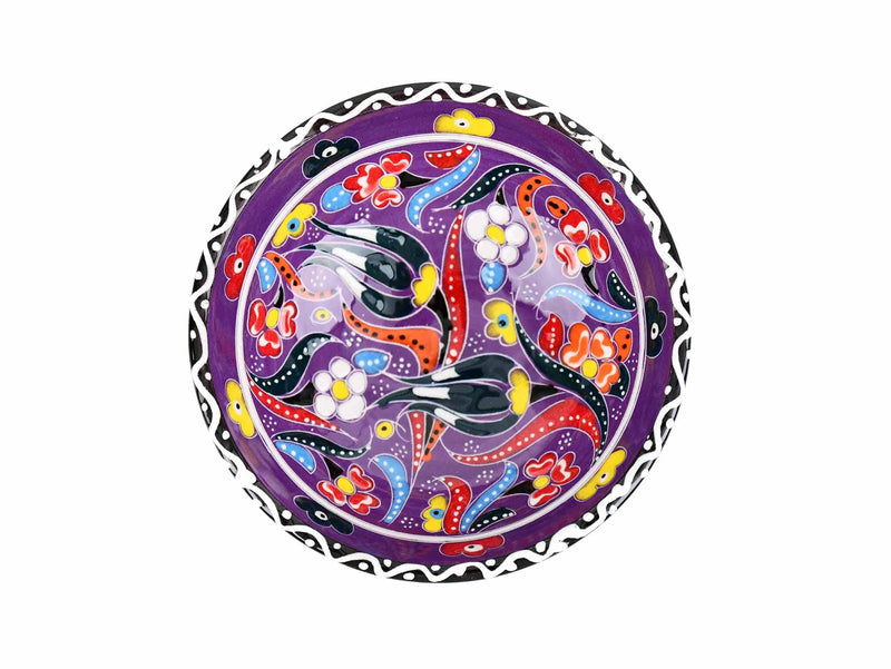 10 cm Turkish Bowls Flower Collection Purple Ceramic Sydney Grand Bazaar 2 