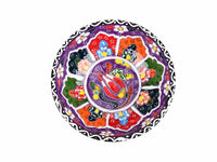 10 cm Turkish Bowls Flower Collection Purple Ceramic Sydney Grand Bazaar 10 