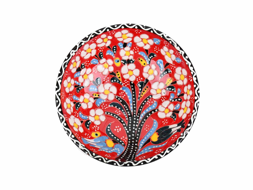 10 cm Turkish Bowls Flower Collection Red Ceramic Sydney Grand Bazaar 1 