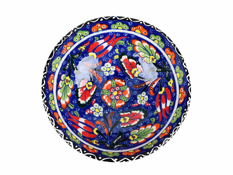 15 cm Turkish Bowls Flower Collection Blue Ceramic Sydney Grand Bazaar 23 