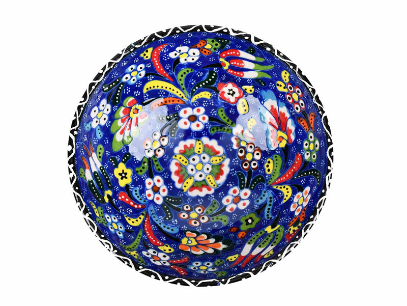 15 cm Turkish Bowls Flower Collection Blue Ceramic Sydney Grand Bazaar 19 
