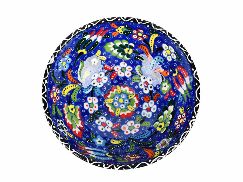 15 cm Turkish Bowls Flower Collection Blue Ceramic Sydney Grand Bazaar 4 