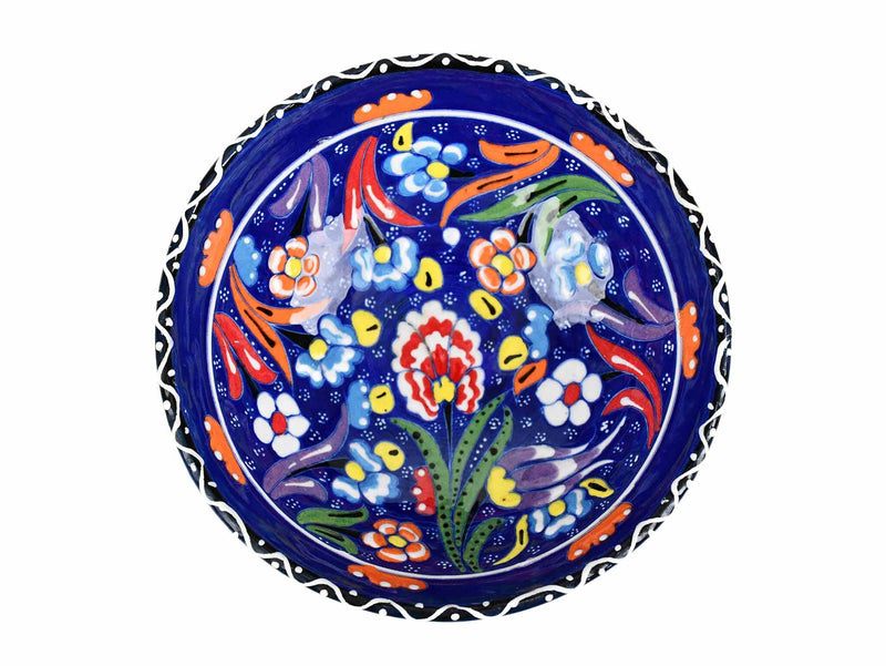 15 cm Turkish Bowls Flower Collection Blue Ceramic Sydney Grand Bazaar 9 