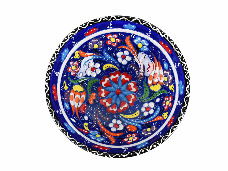 15 cm Turkish Bowls Flower Collection Blue Ceramic Sydney Grand Bazaar 3 
